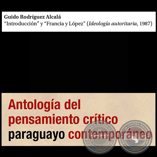 Introducción y Francia y López - Por GUIDO RODRÍGUEZ ALCALÁ - Páginas 519 al 566 - Año 2015